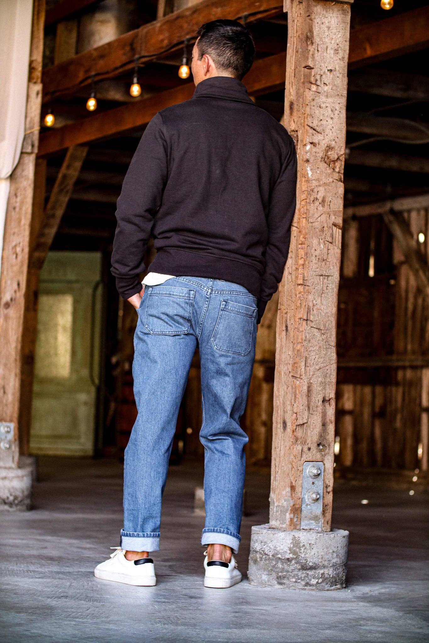 Scout Jean | Salt Wash Denim Military Pant
