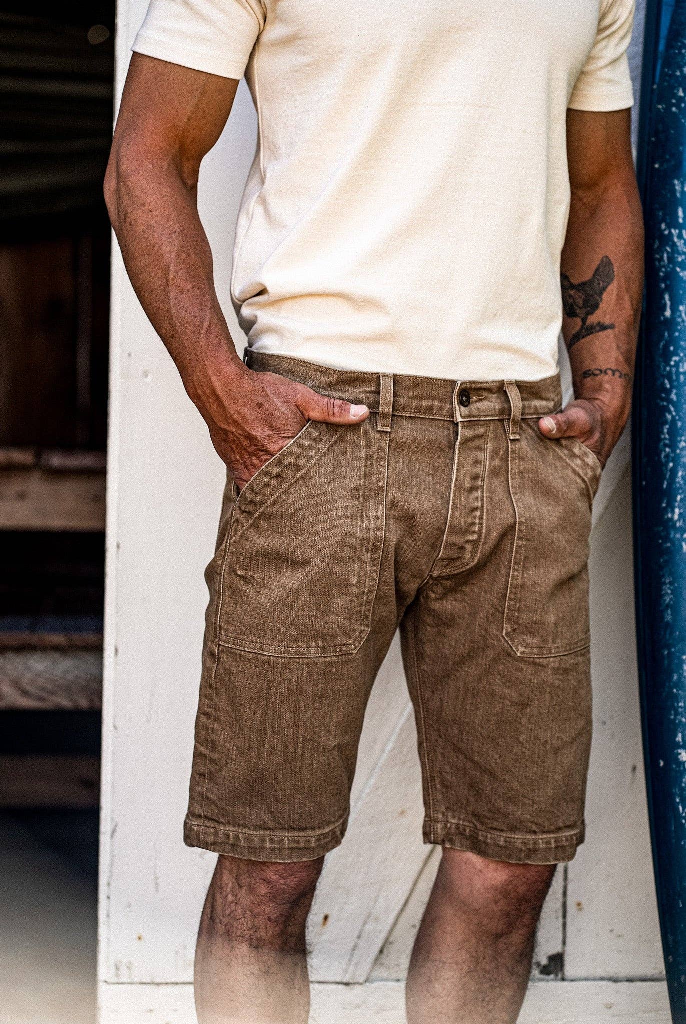Scout | Wheat Denim Military Short