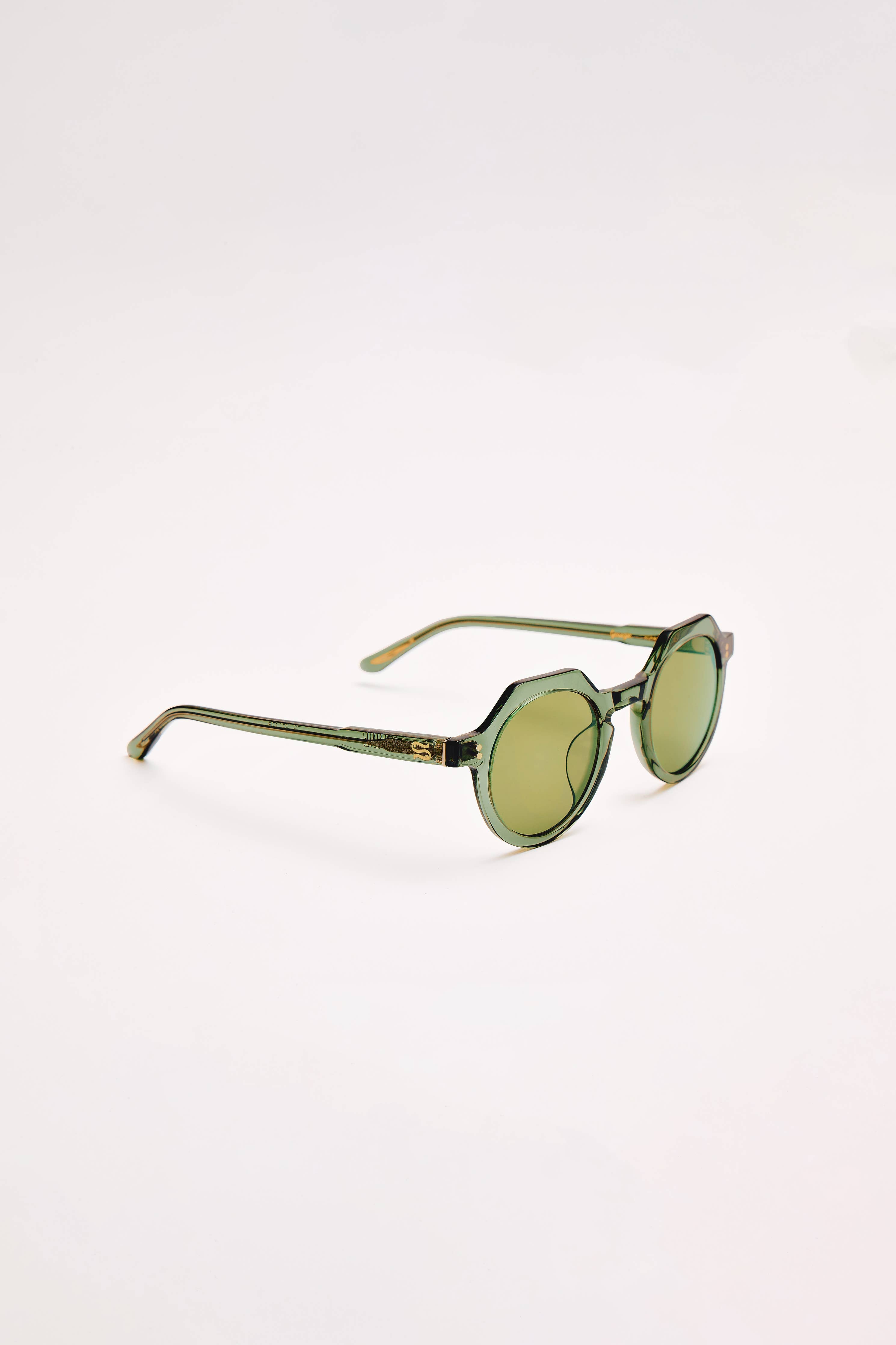 Sardine - Georgie - Verde Palma Green Sunglasses