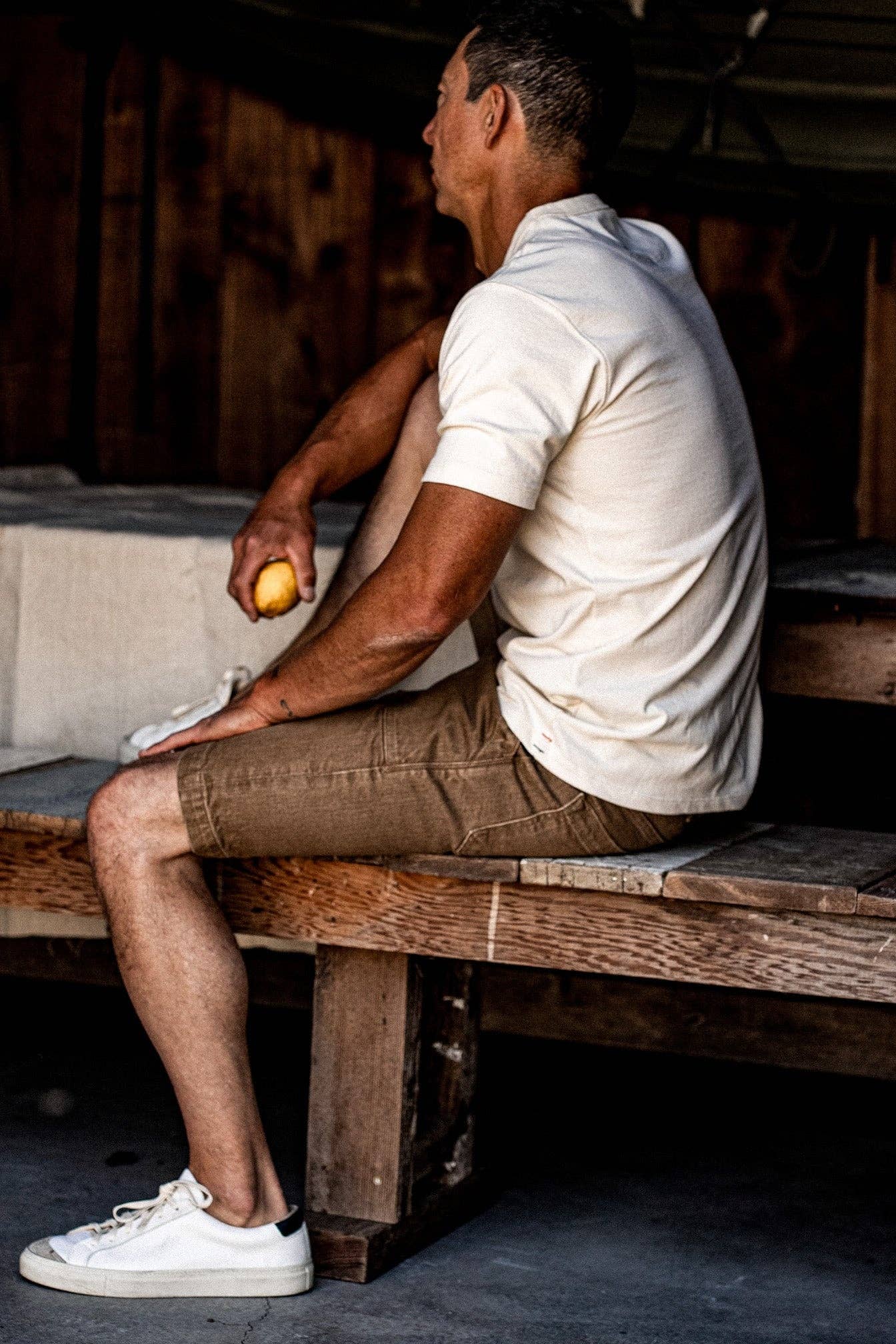Scout | Wheat Denim Military Short