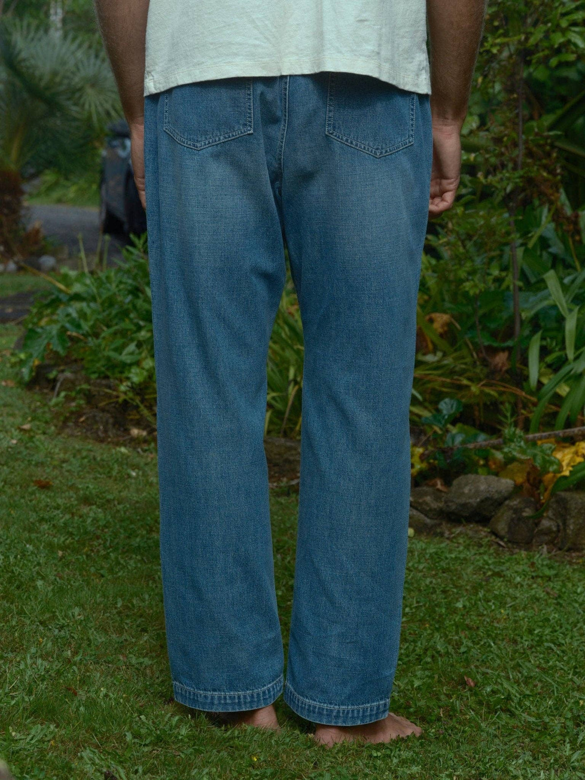Mollusk- Drawstring Salvador Pants in Vintage Indigo