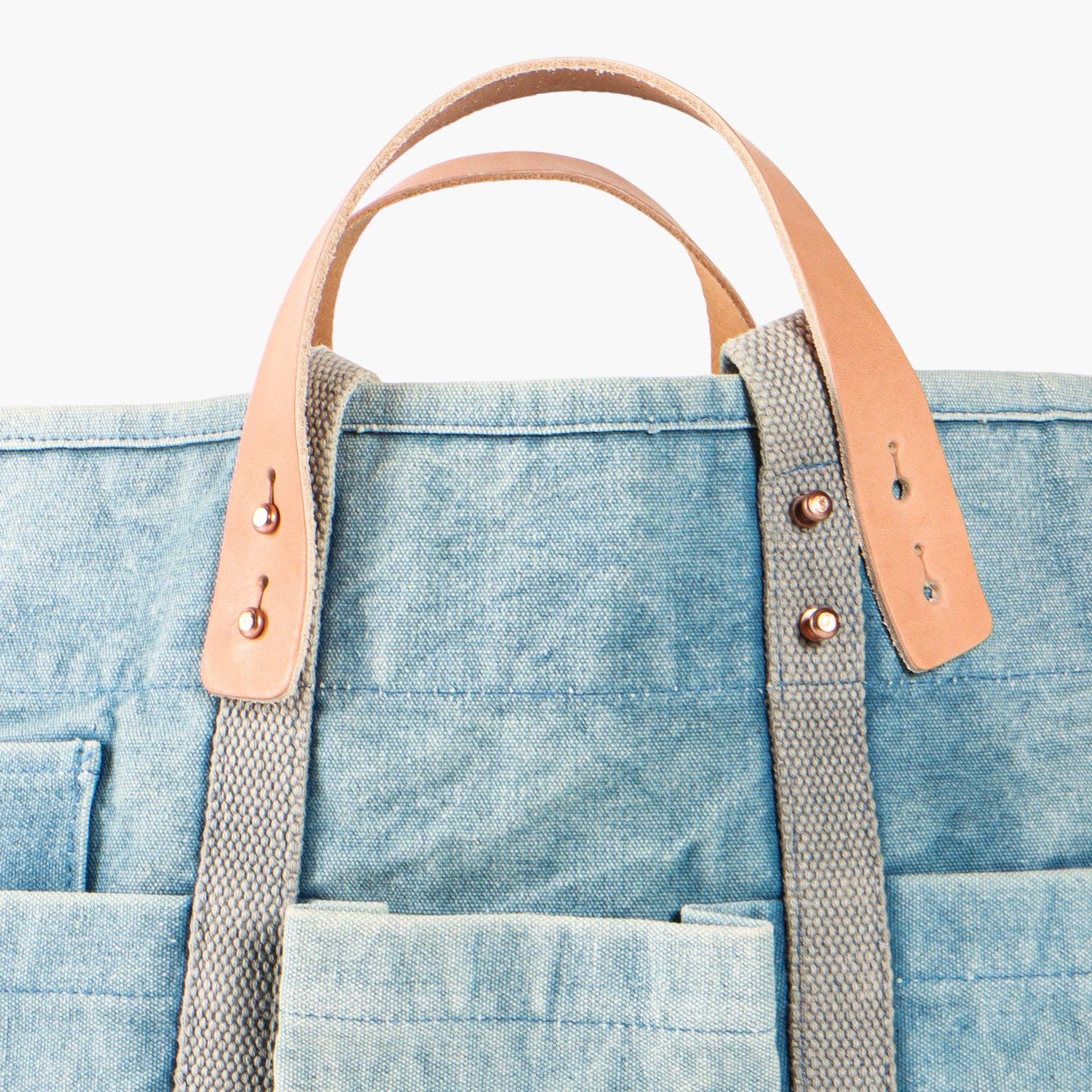 IMMODEST COTTON- Construction Tote | Acid Wash