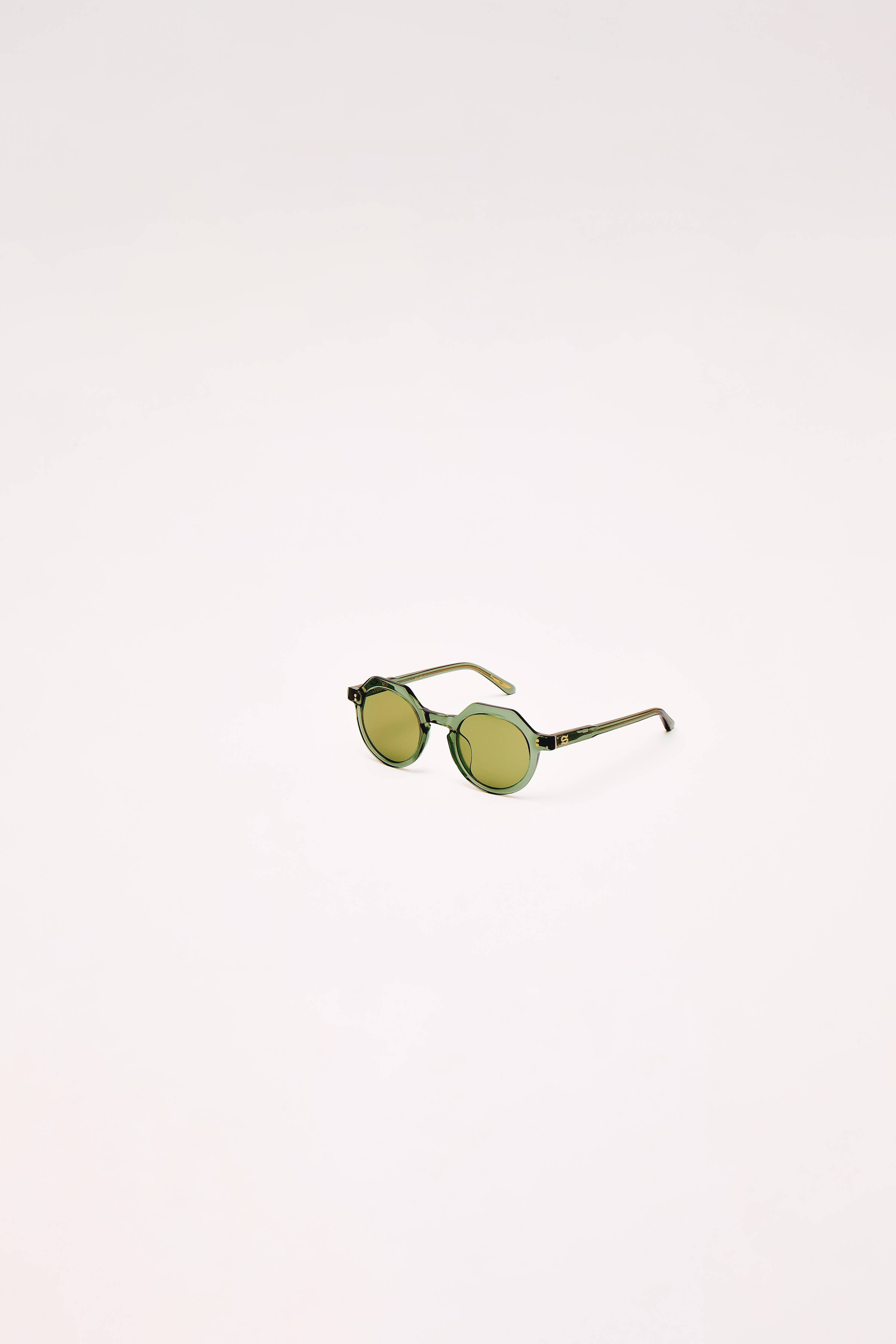 Sardine - Georgie - Verde Palma Green Sunglasses