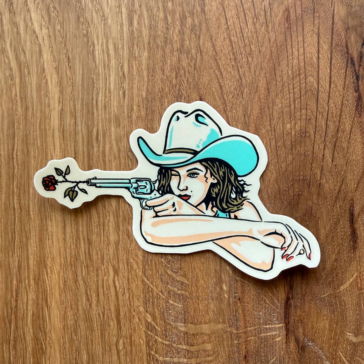 Shot of Love 3 Inch Matte Vinyl Sticker
