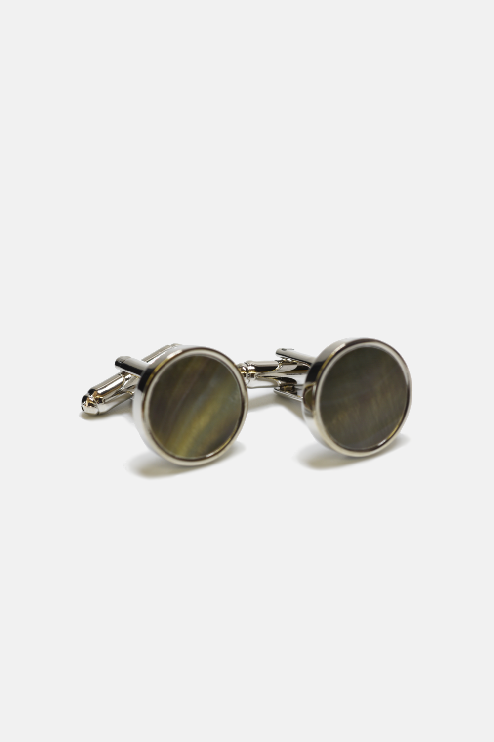 Black Pearl Cufflinks- Mens