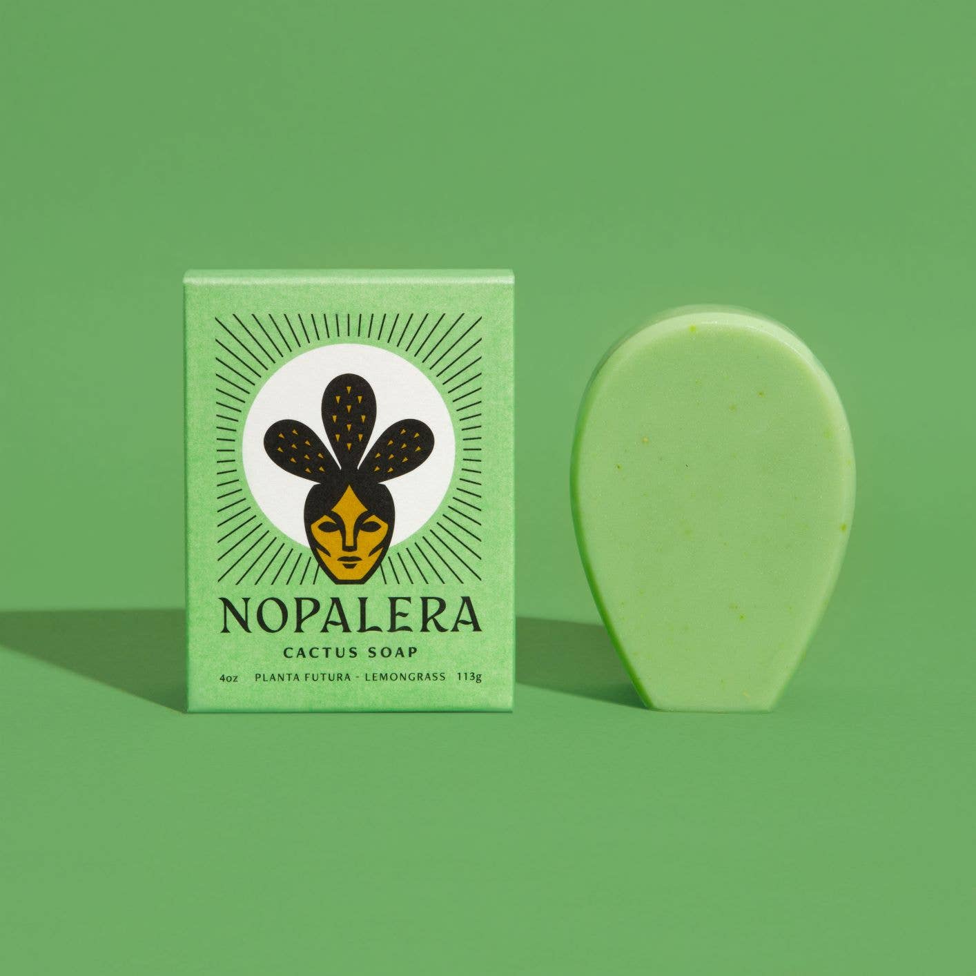 Nopalera- Lemongrass, Cactus Soap