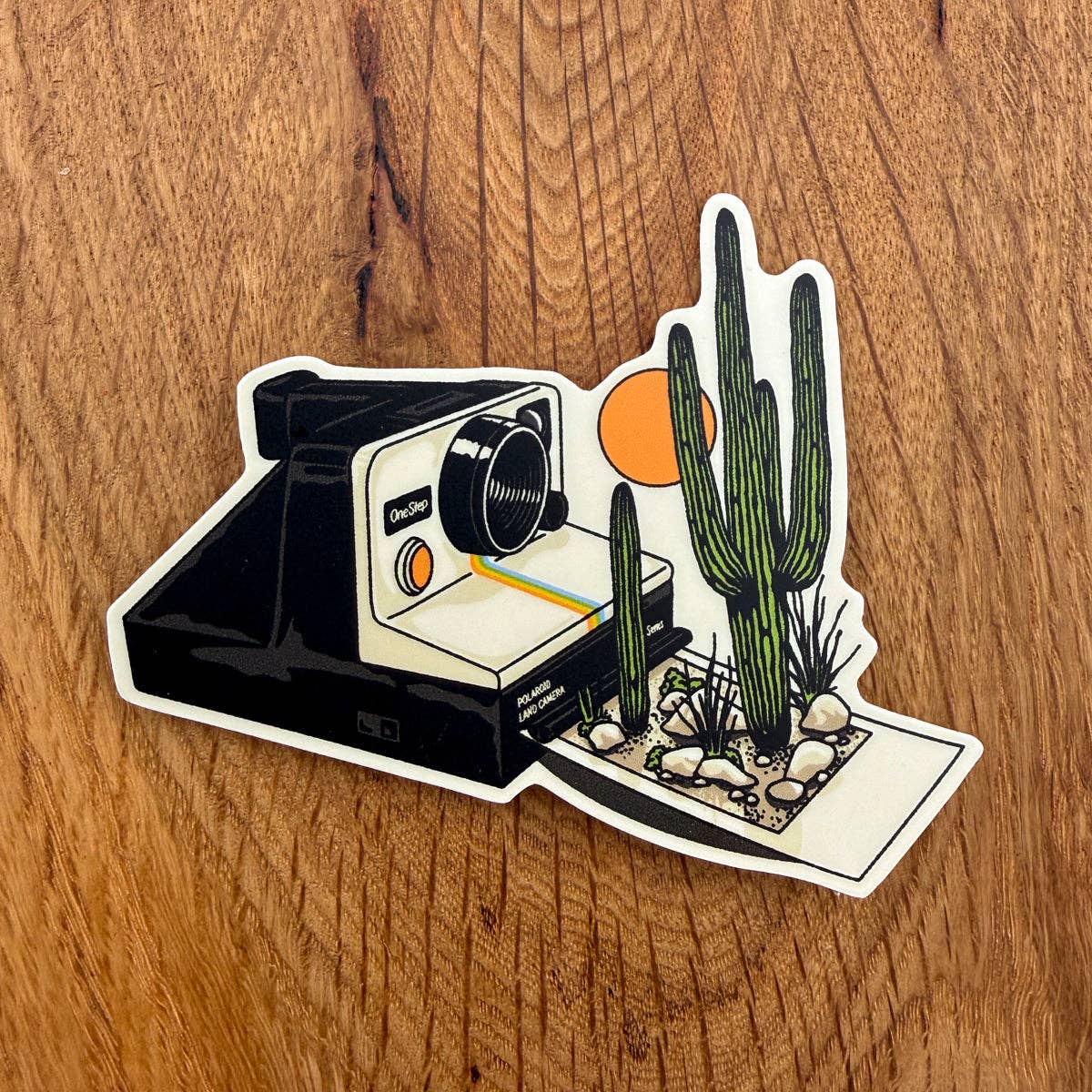 Desert Film 3 Inch Matte Vinyl Sticker