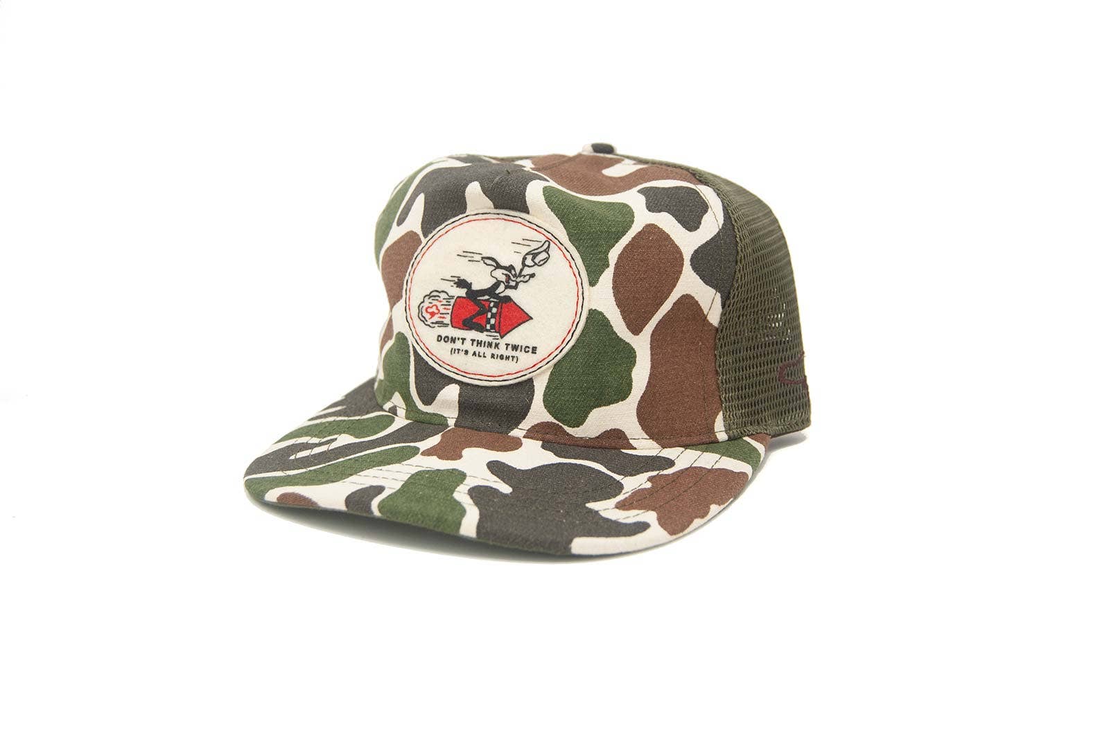 Don't Think Twice Camo Trucker - Snapback