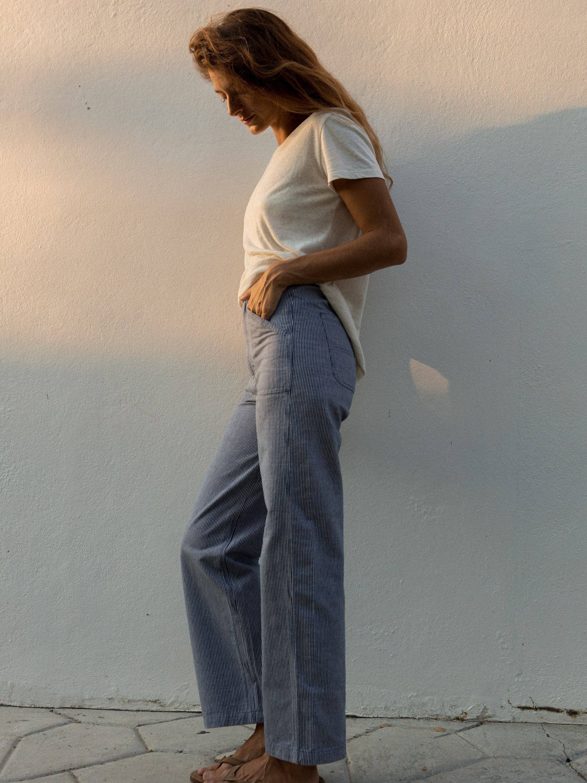 Mollusk- Painter Pants in Railroad
