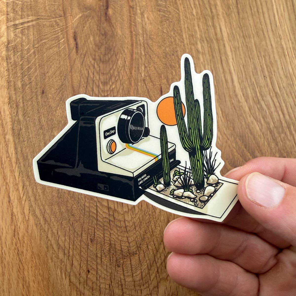 Desert Film 3 Inch Matte Vinyl Sticker