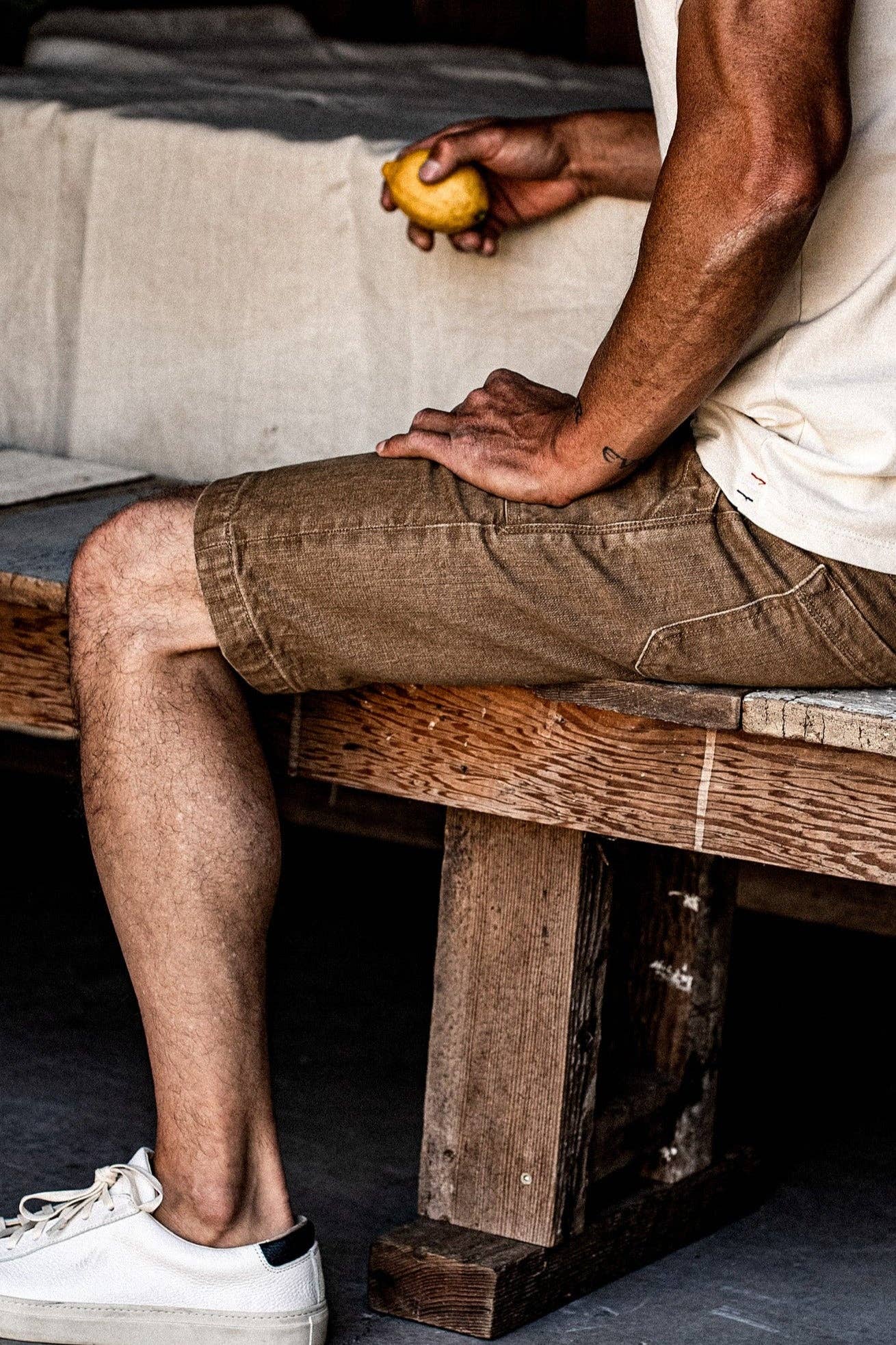 Scout | Wheat Denim Military Short