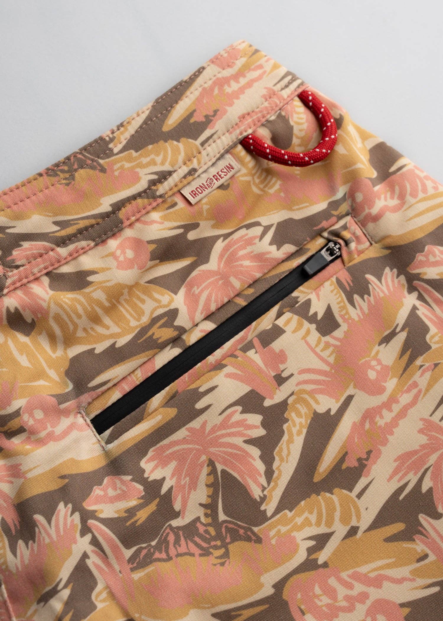 Iron & Resin- Camo Boardshort