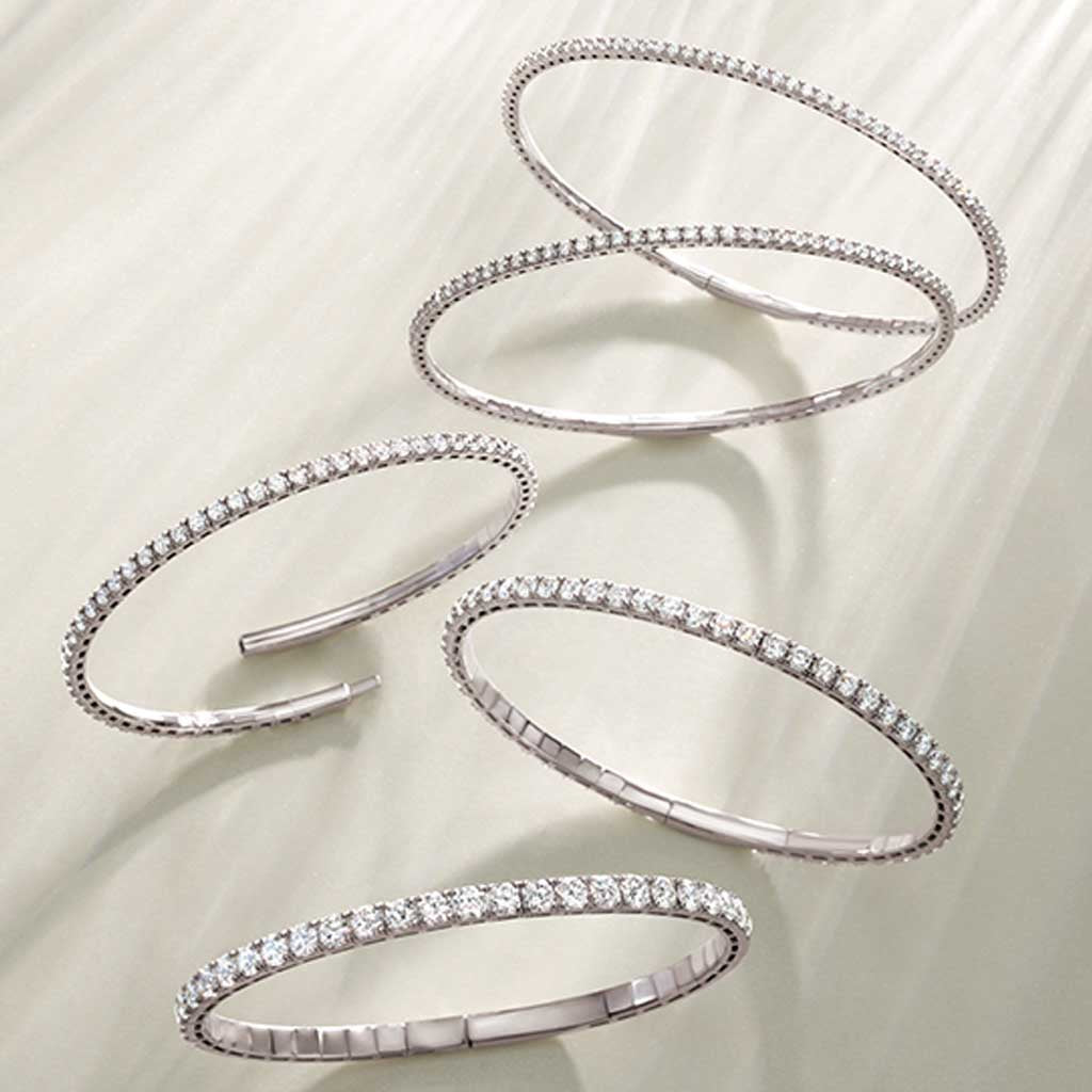 Flexible Diamond Bangle- 1.5 Carats