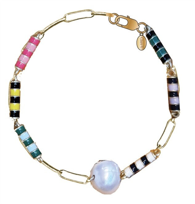 Le Stripe Pearl Bracelet