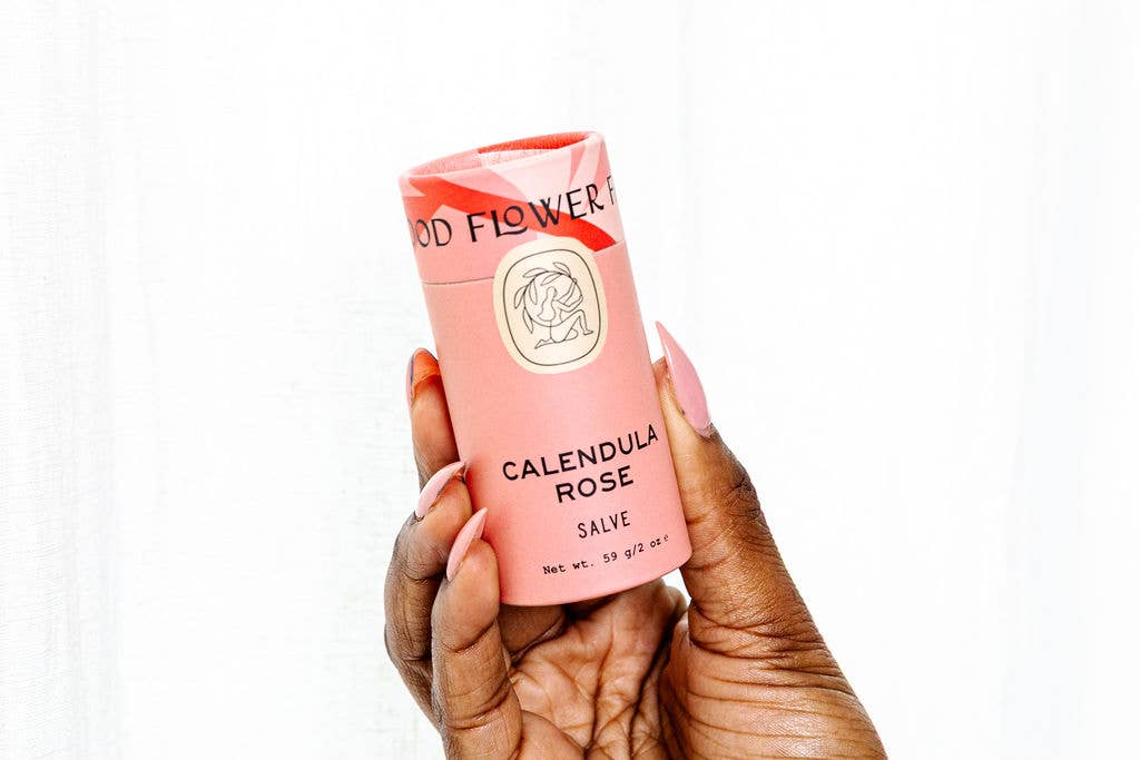 Calendula Rose Salve / 2 oz Biodegradable Stick 🌼🌹