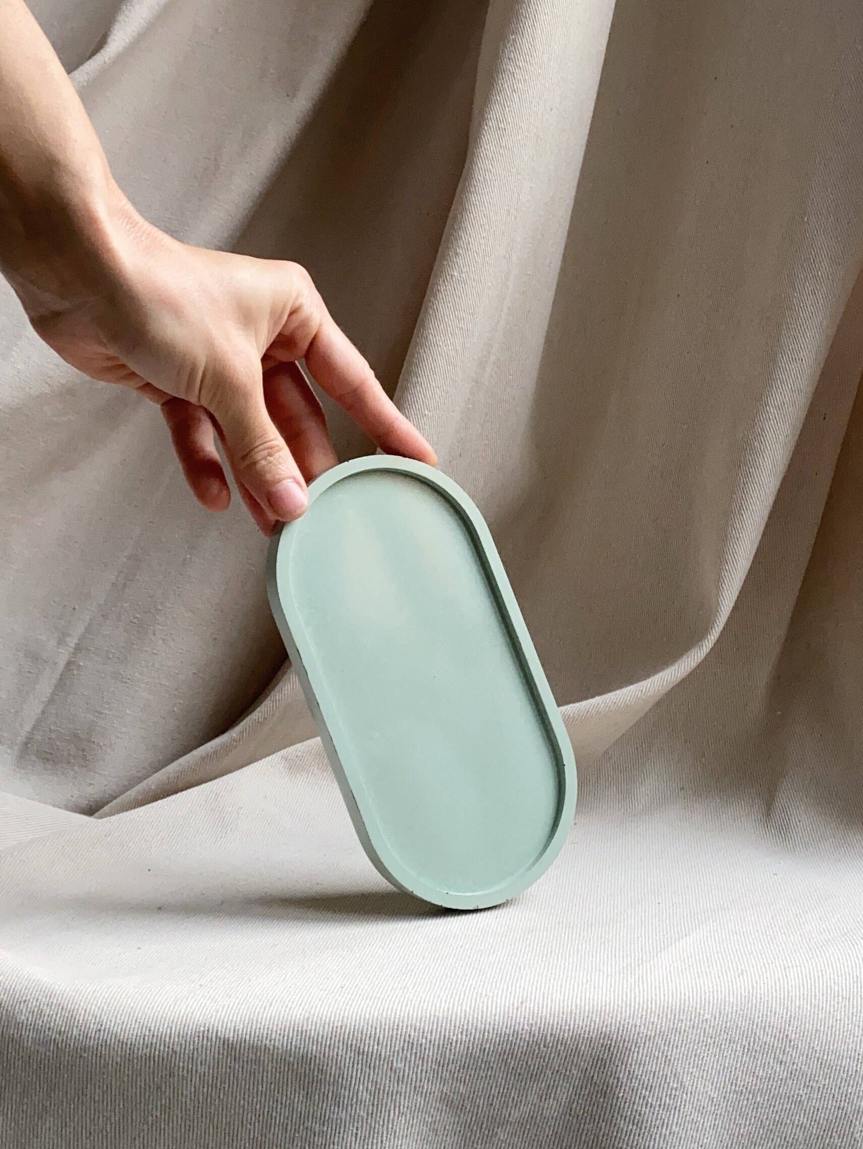 OVUM - handmade decorative concrete tray