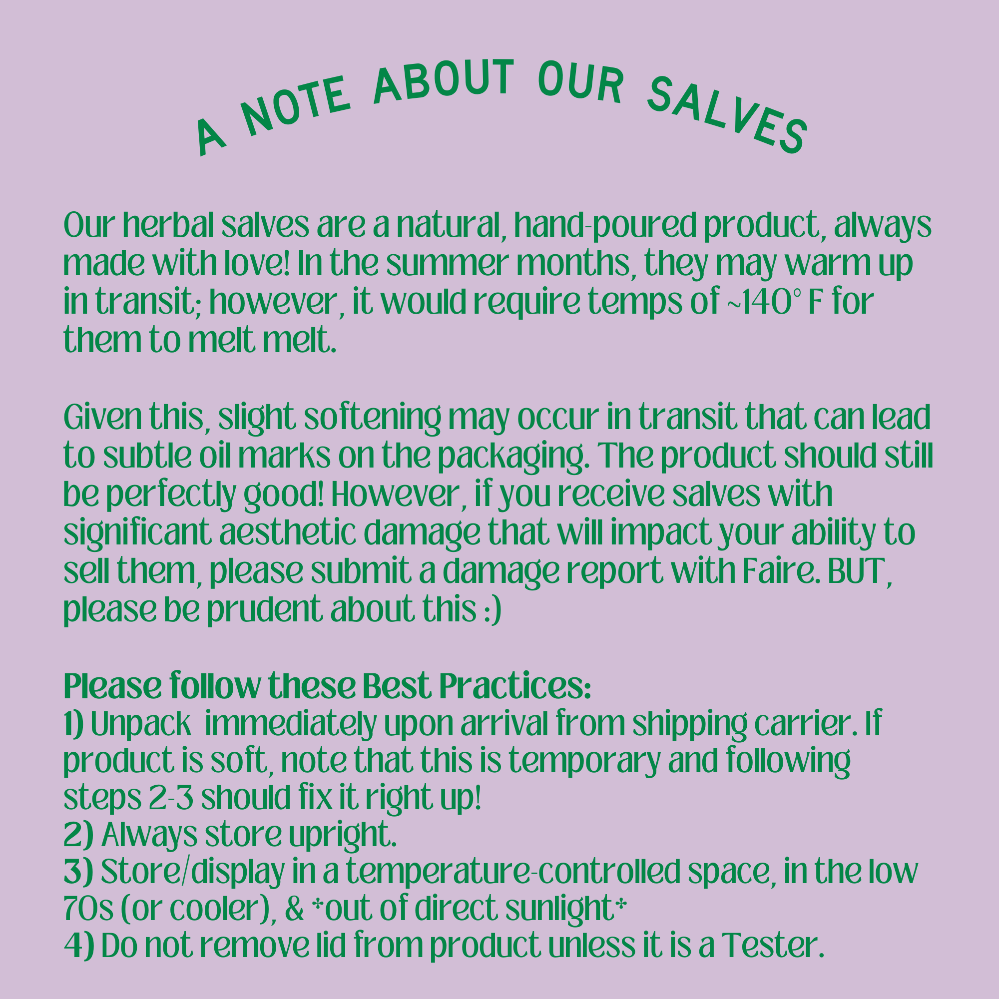 Garden Salve / 2 oz Biodegradable Stick 🌼🪻🌿