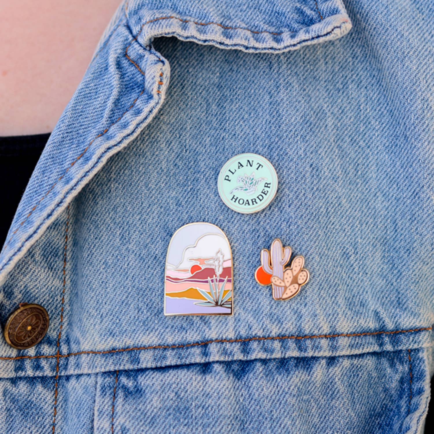 Little Cactus Enamel Pin