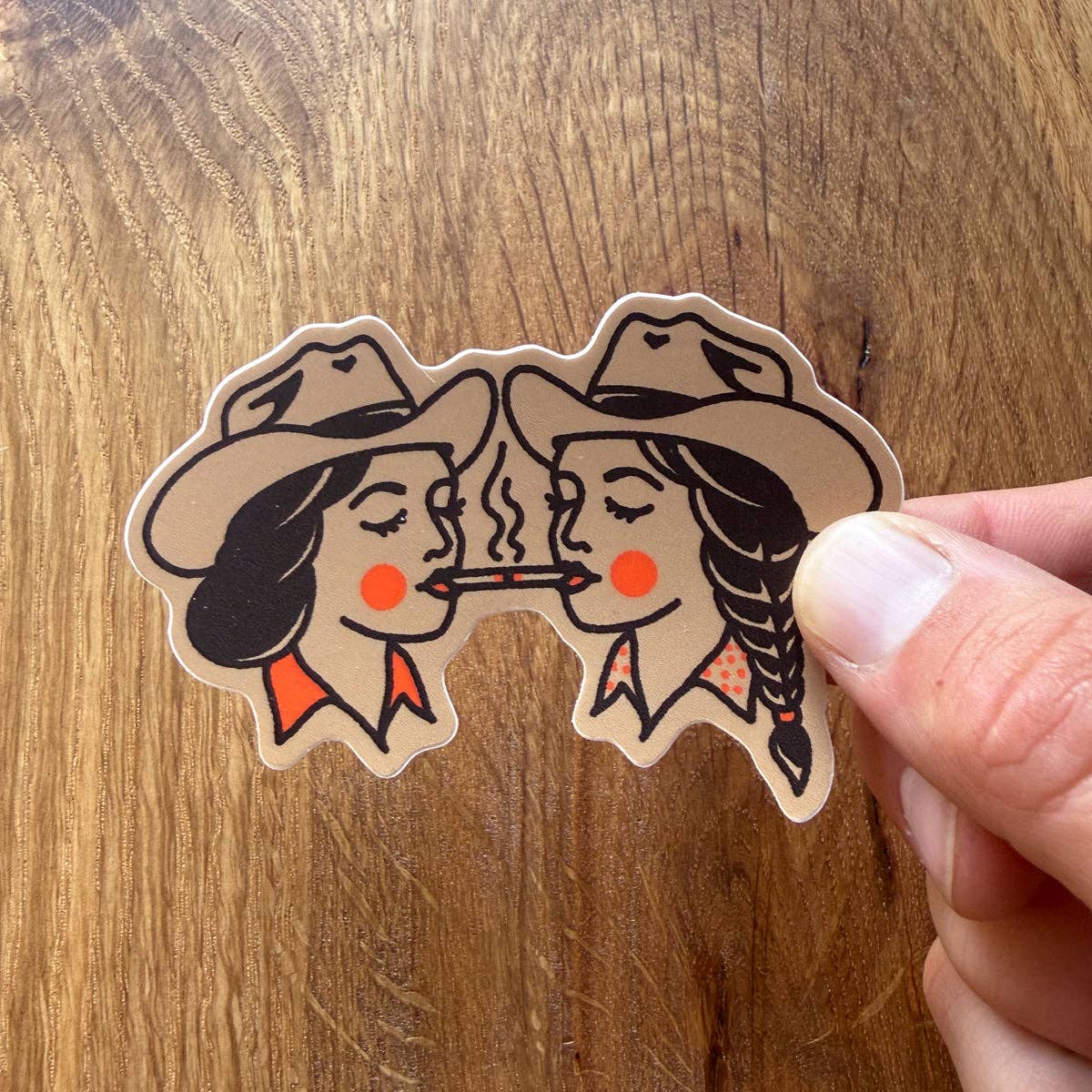 Share A Smoke Matte 3 Inch Vinyl Sticker