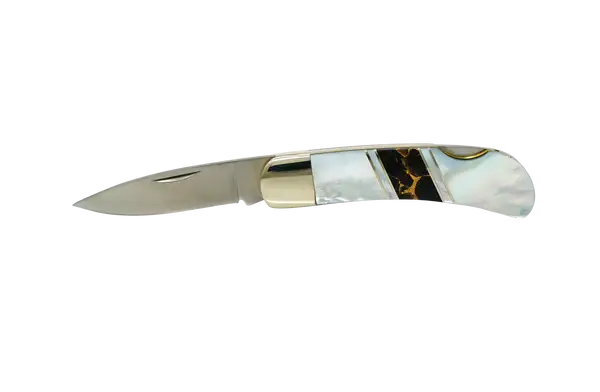 3" Lock Back knife Mother of Pearl