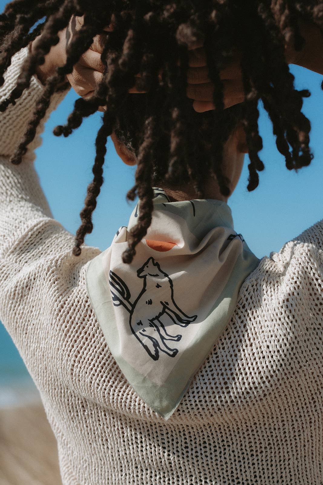 "Surfing Through Sands" - Bandana