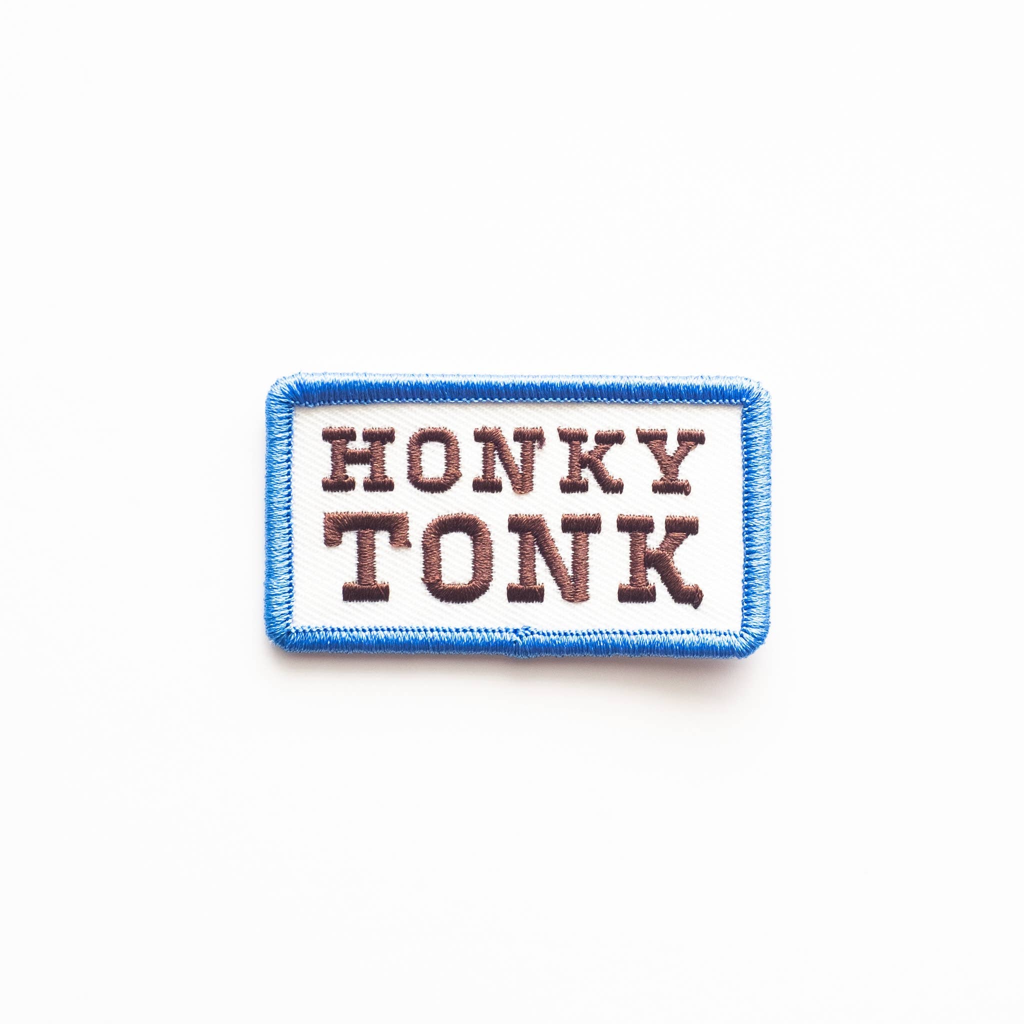 Honky Tonk Embroidered Iron on Patch - Western