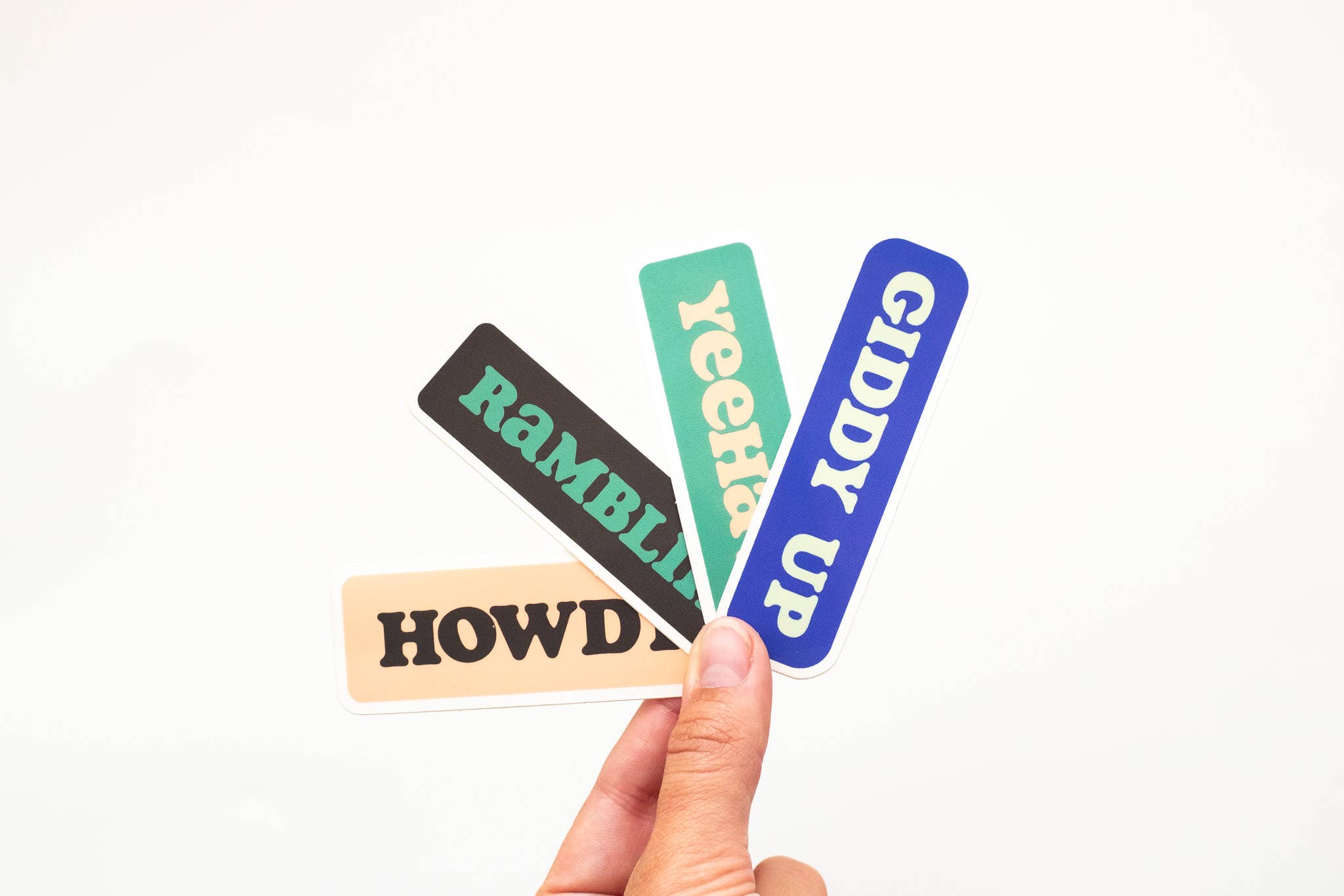 Giddy Up vinyl sticker