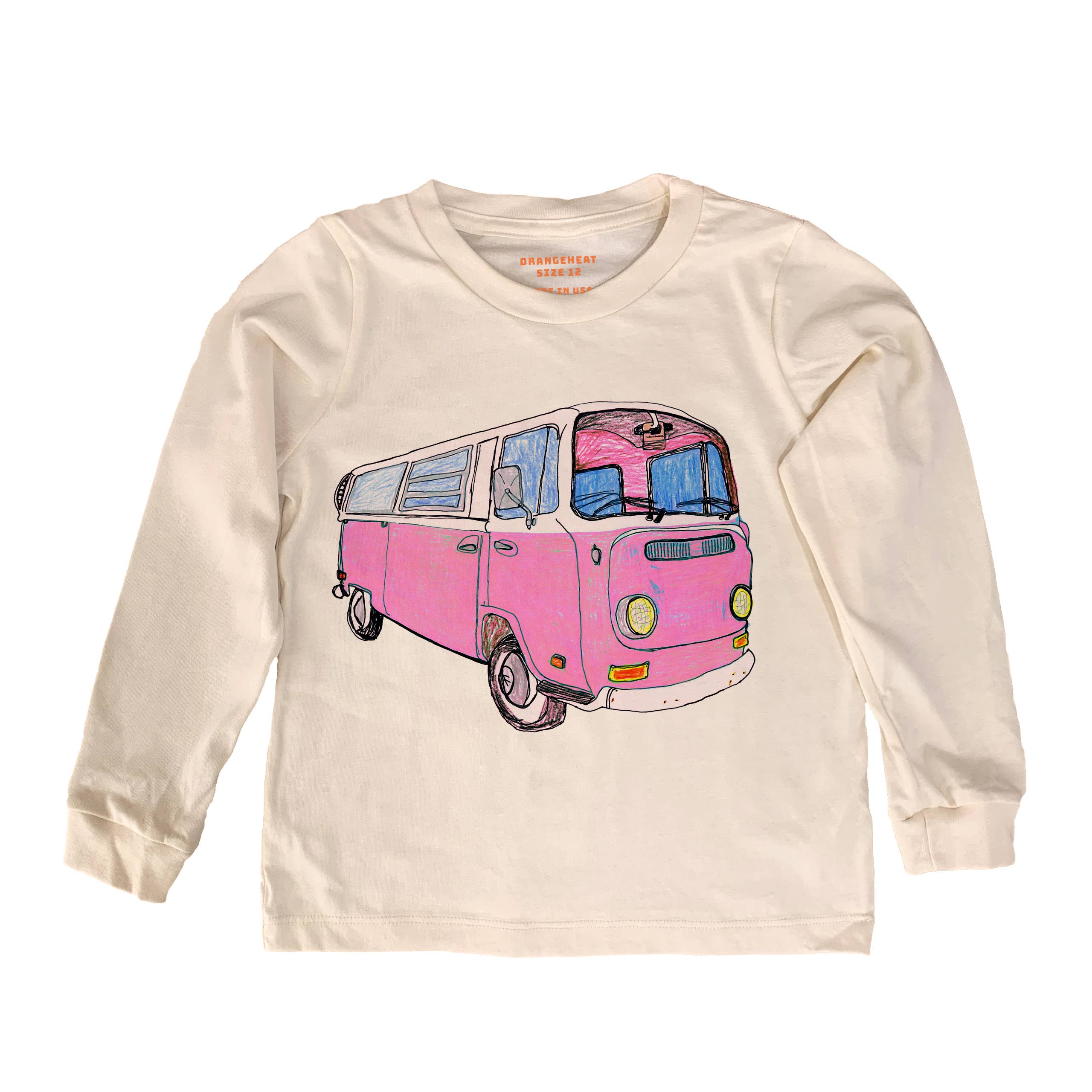 Venice Wheels PINK - Kids Organic Tee/Long Sleeve