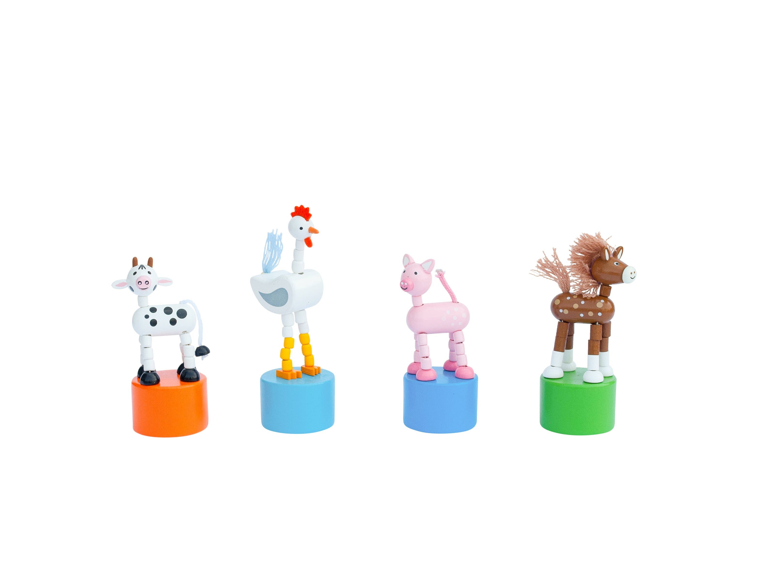 Jack Rabbit Creations- Farm Friends Push Puppet