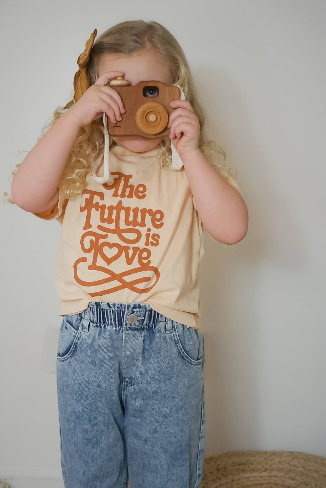 Future is Love, Kid's Graphic T-Shirt, Organic Cotton