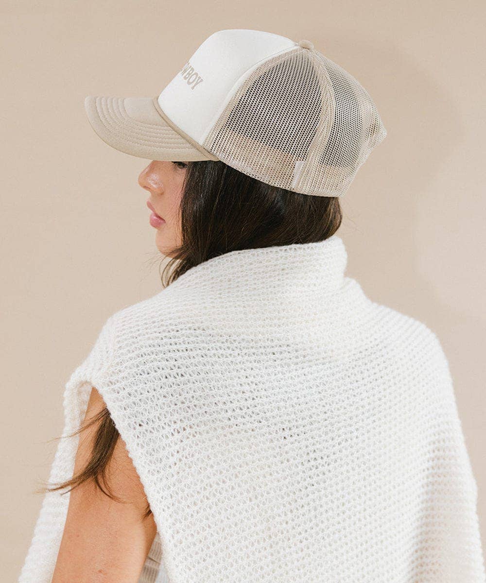Hey Cowboy Foam Trucker Hat