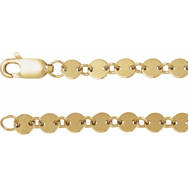 Mirror Dot Chain- 7" or 16"