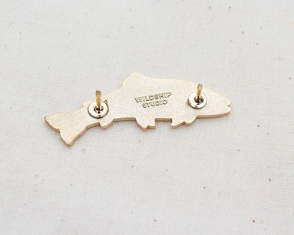 Brook Trout Enamel Pin
