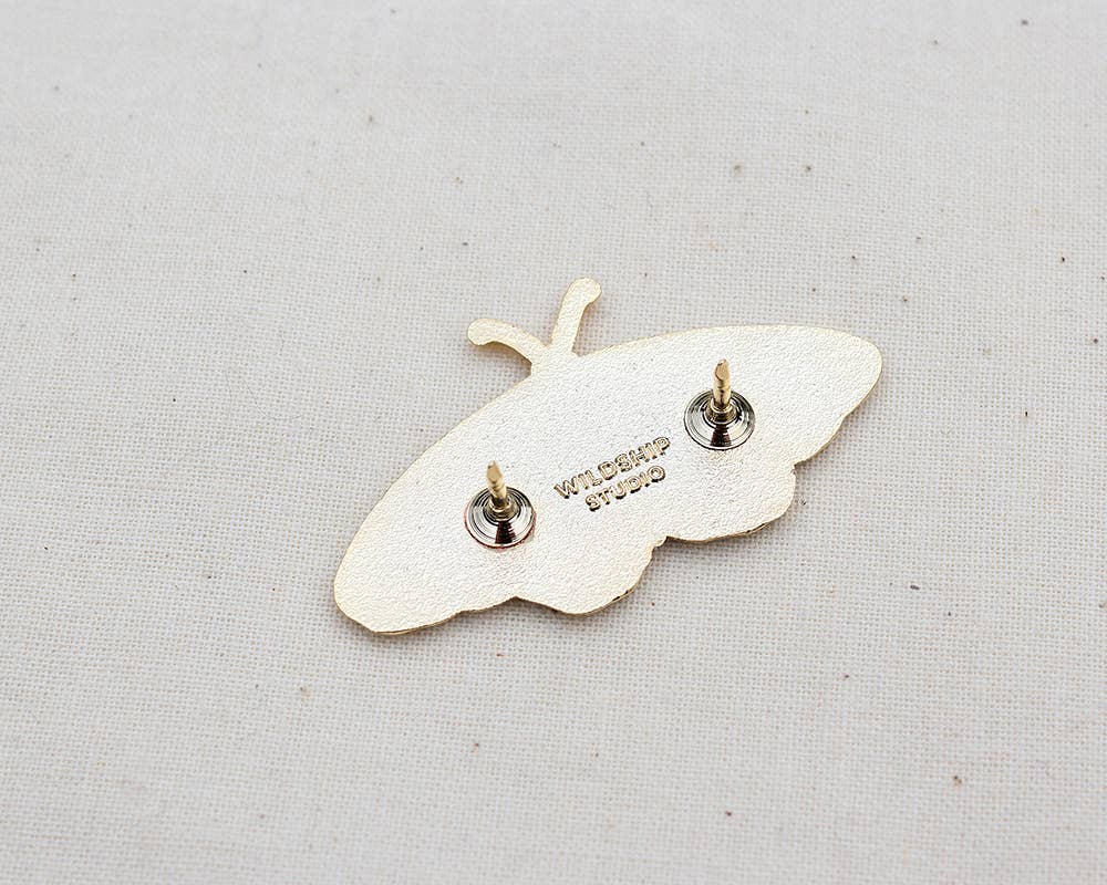 Monarch Butterfly Enamel Pin For Charity