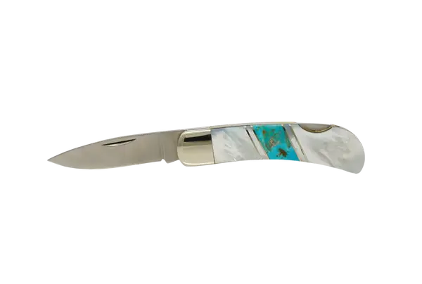 3" Lock Back knife Mother of Pearl