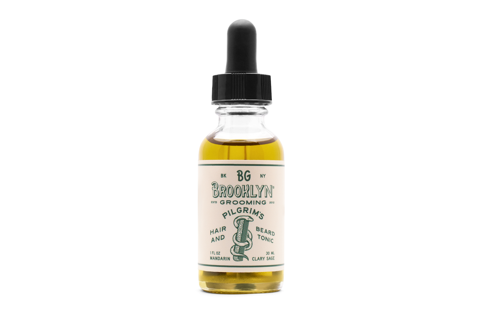 1 oz  Pilgrim's Hair and Beard Tonic
