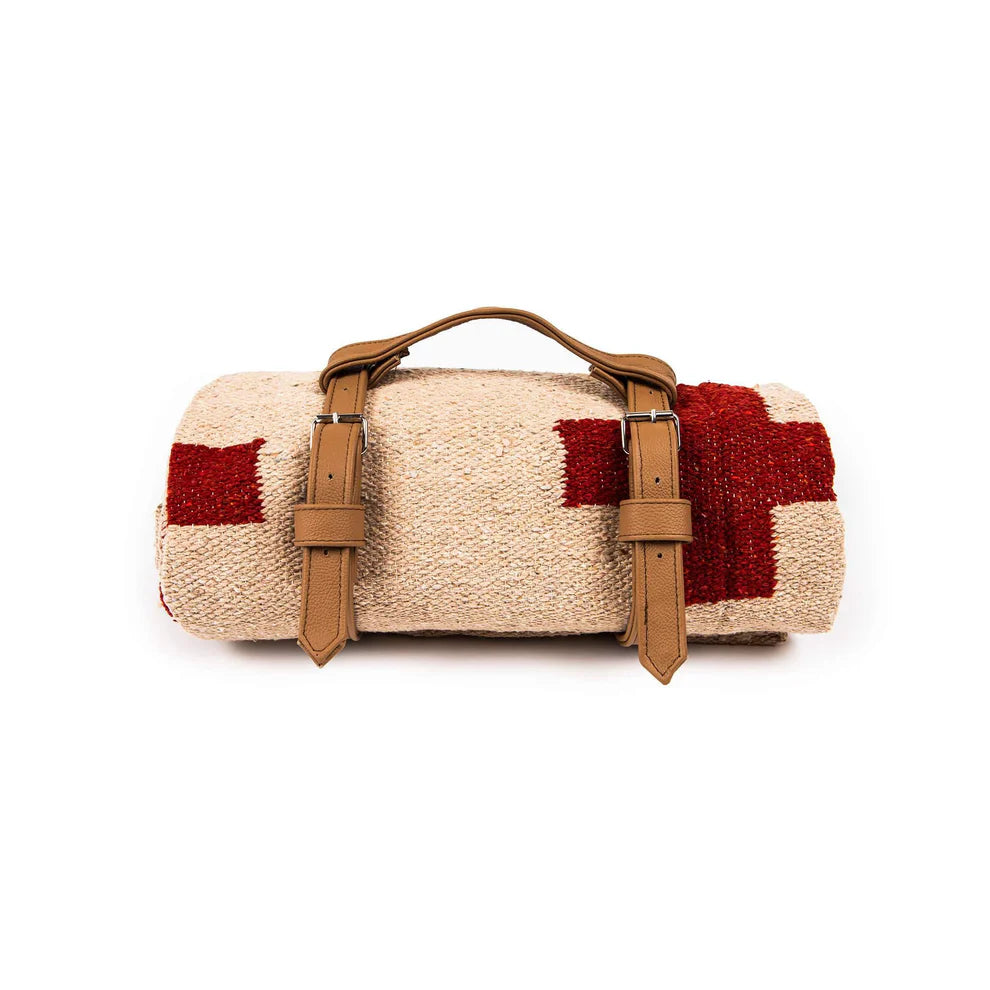 TrekLight- Leather Blanket Carrier