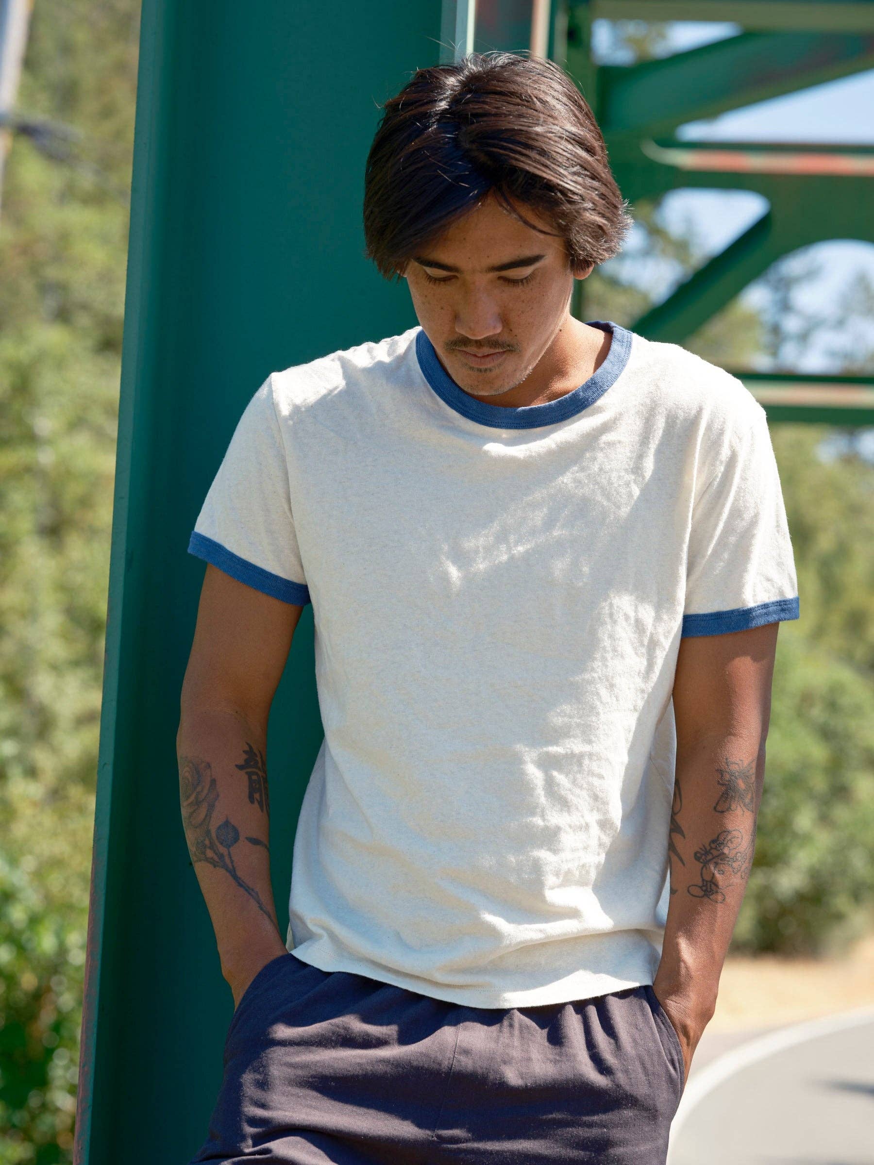 Mollusk- Hemp Ringer Tee