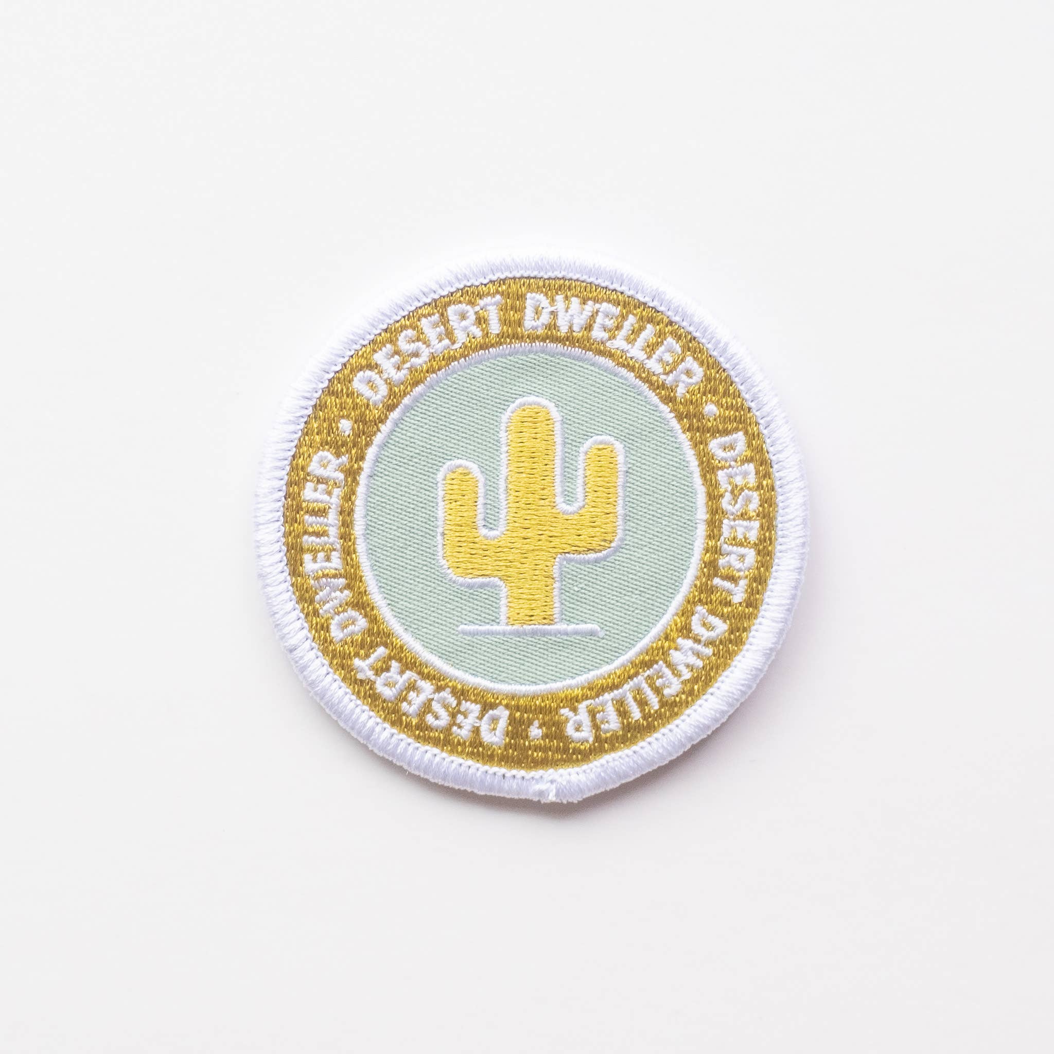 Desert Dweller Embroidered Iron on Patch