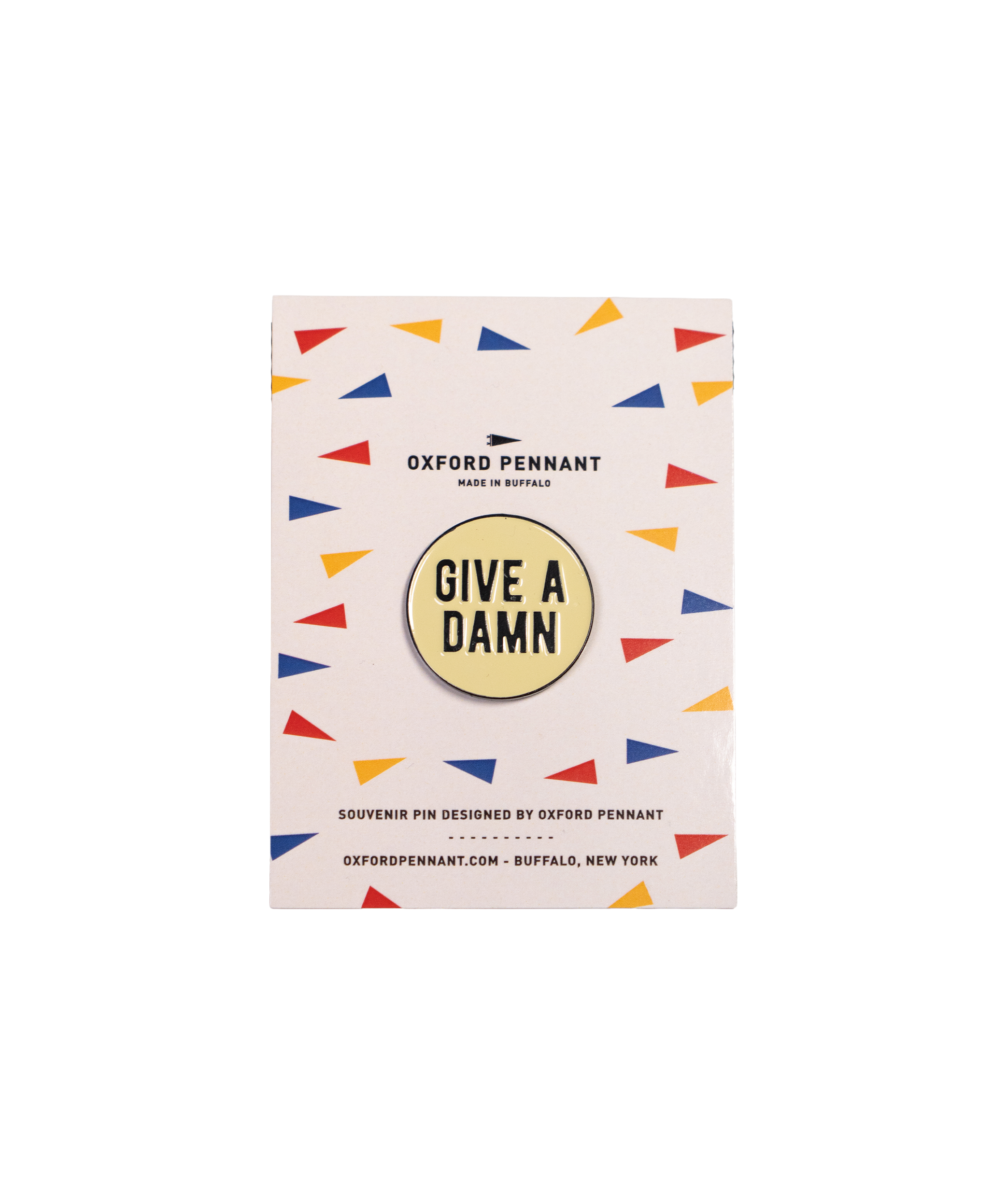 Give a Damn Enamel Pin