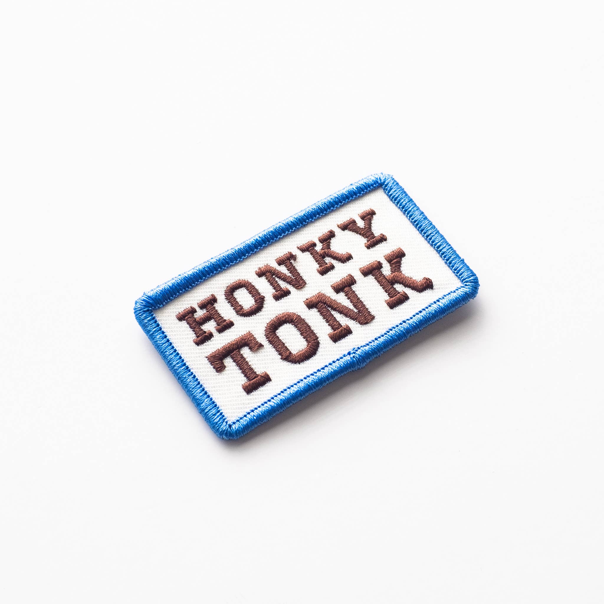 Honky Tonk Embroidered Iron on Patch - Western