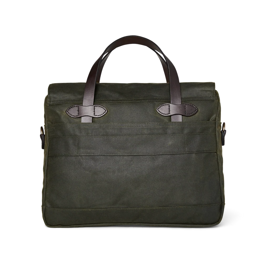 24 Hour Tin Briefcase in Otter Green