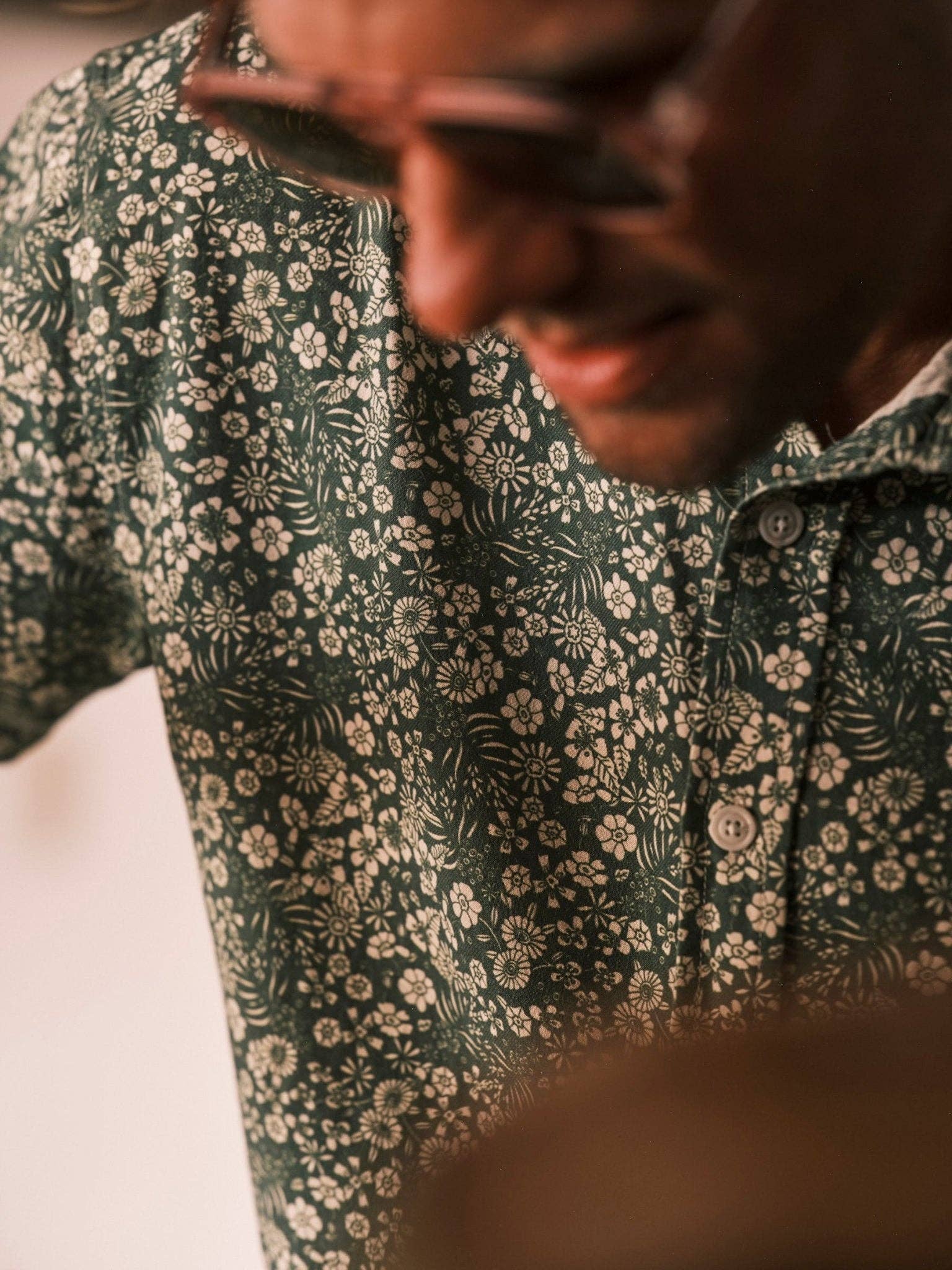 Mollusk Summer Shirt in Forest Meadow