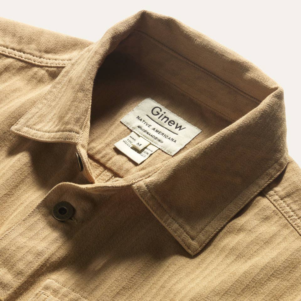 Barn Jacket Saddle Herringbone