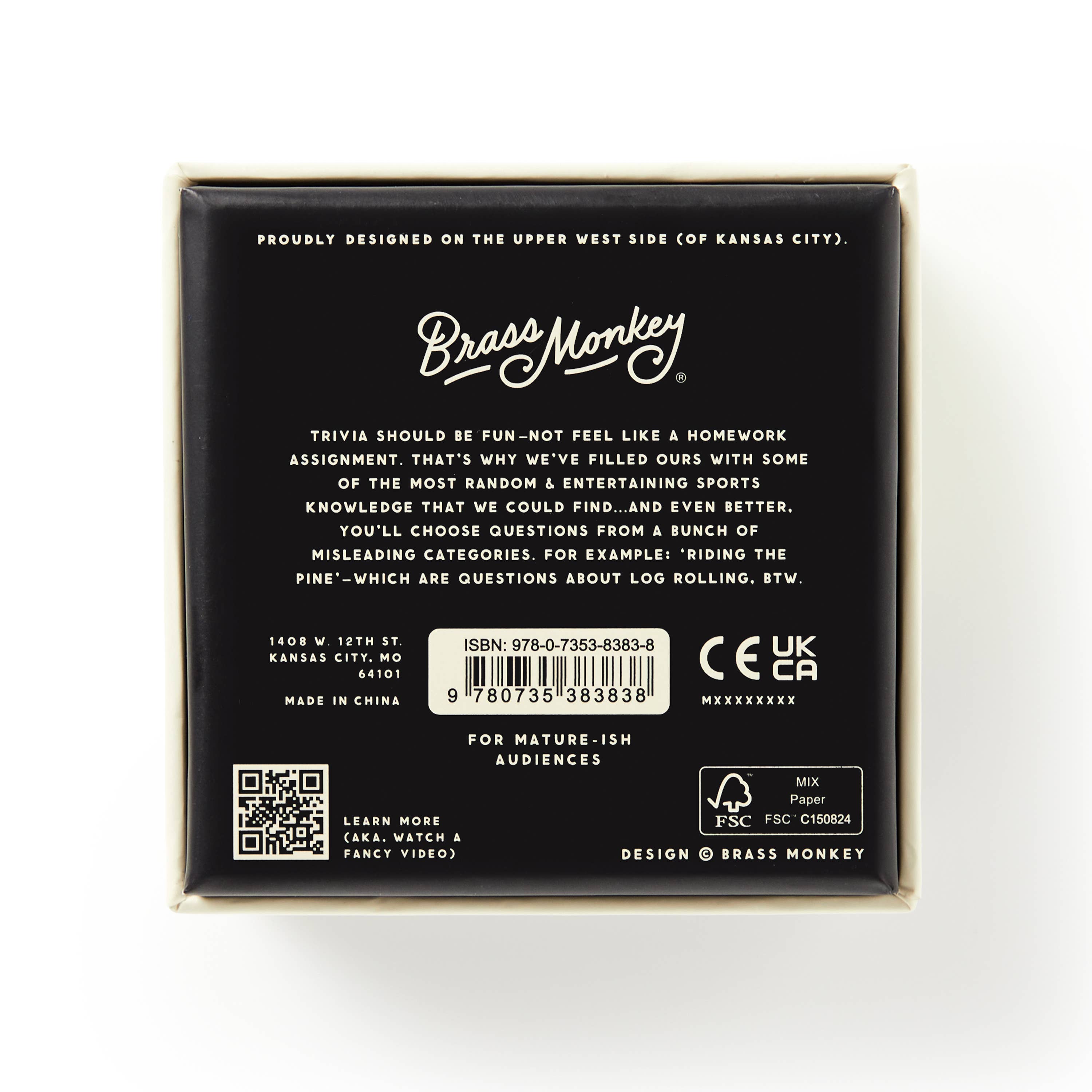 Brass Monkey Weird Sports Trivia