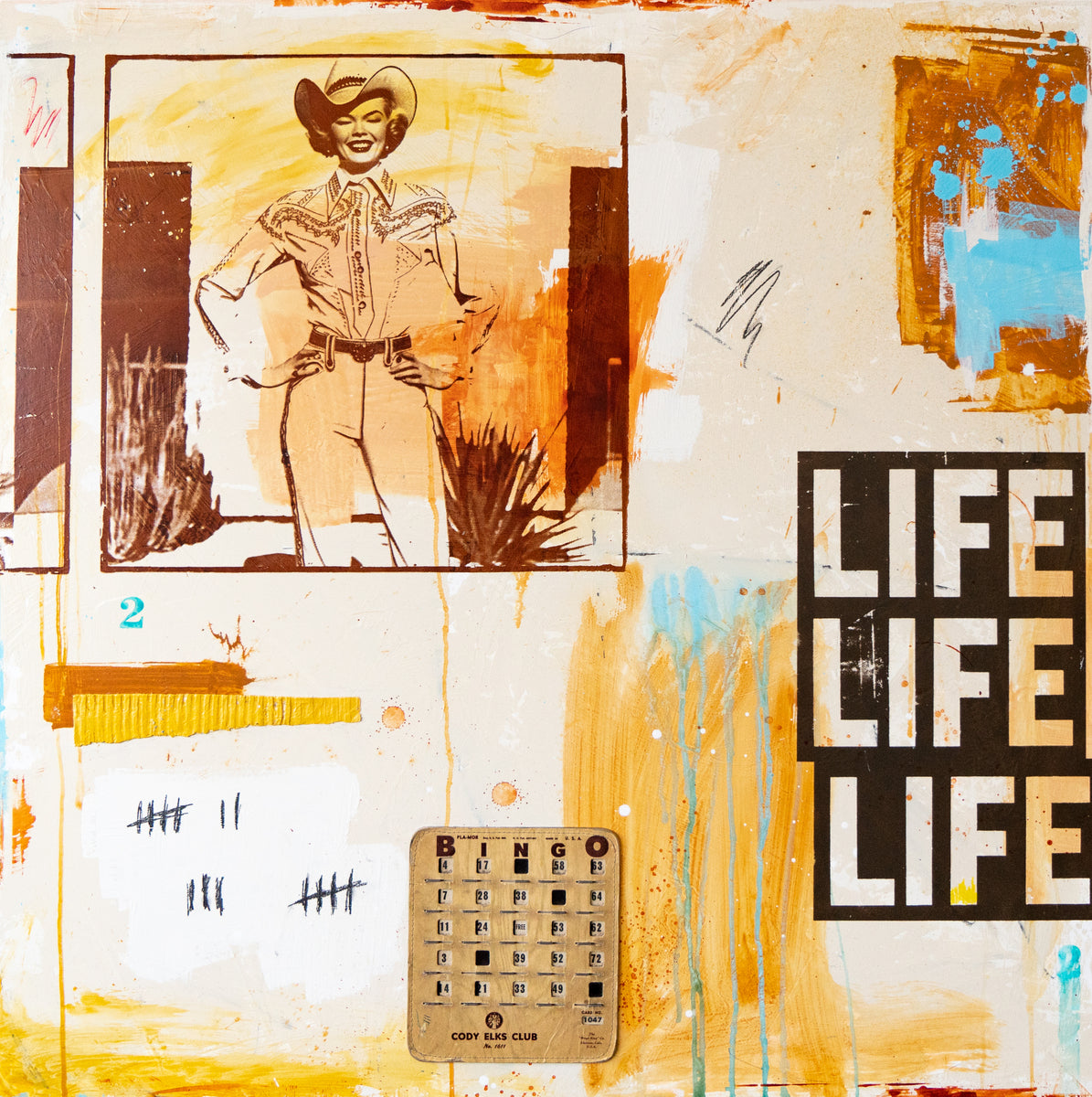 Westernish No. 78 (Diptych)