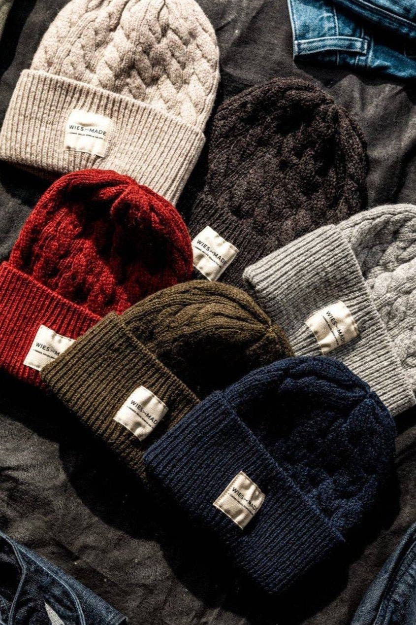 Wool Beanie | 100% American Made - Heather
