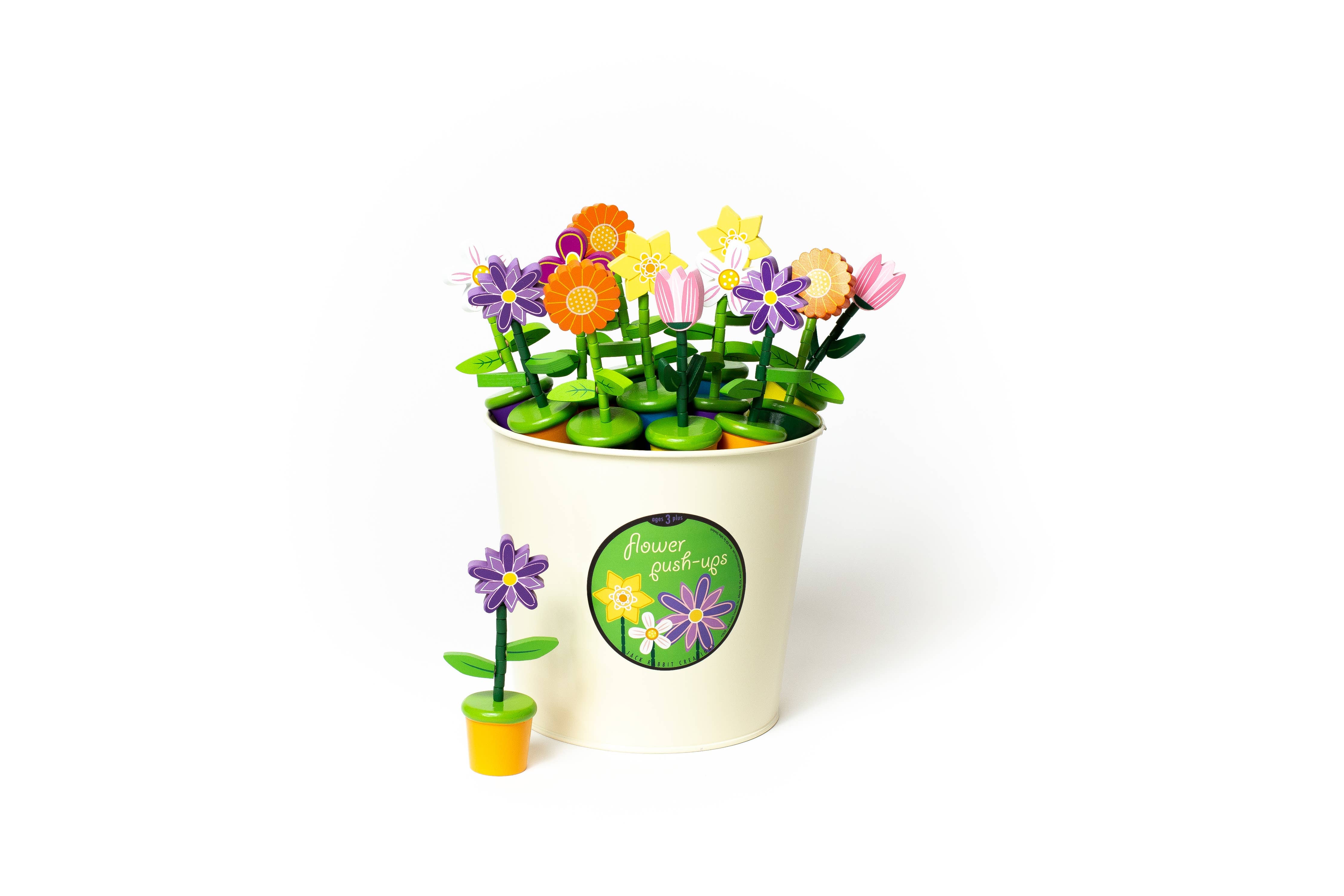 Jack Rabbit Creations- Flower Push Puppet