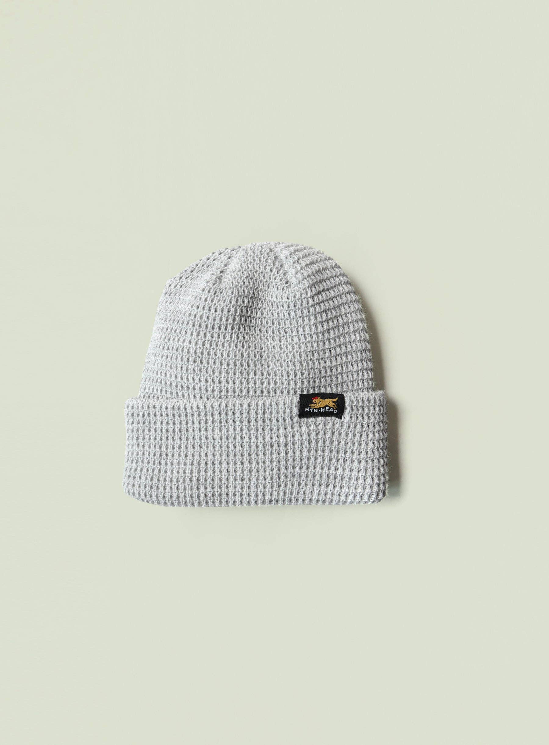 Waffle Toque - Heather Grey