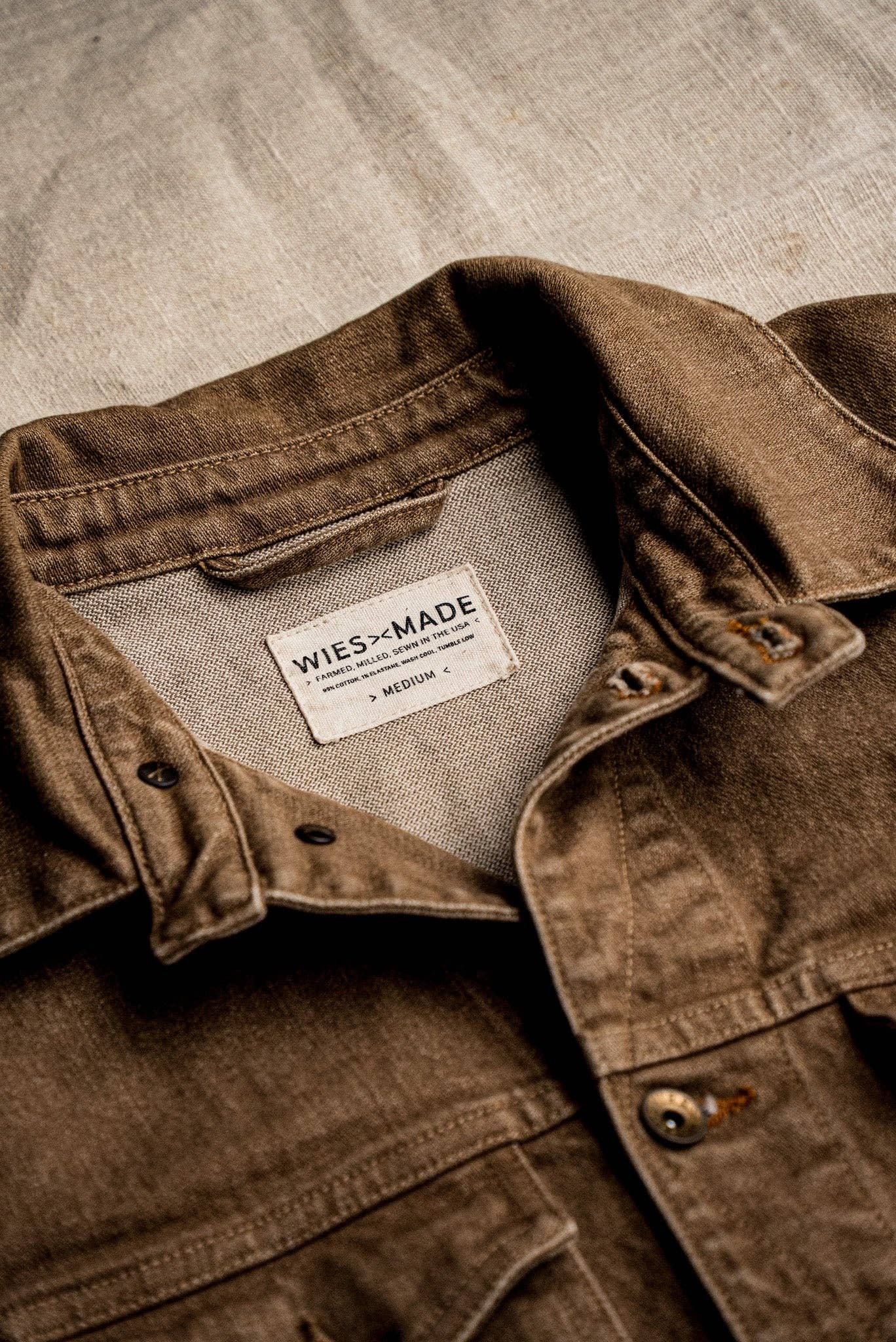 Artcher Jacket | 14oz Broken Twill Denim in Black Stone